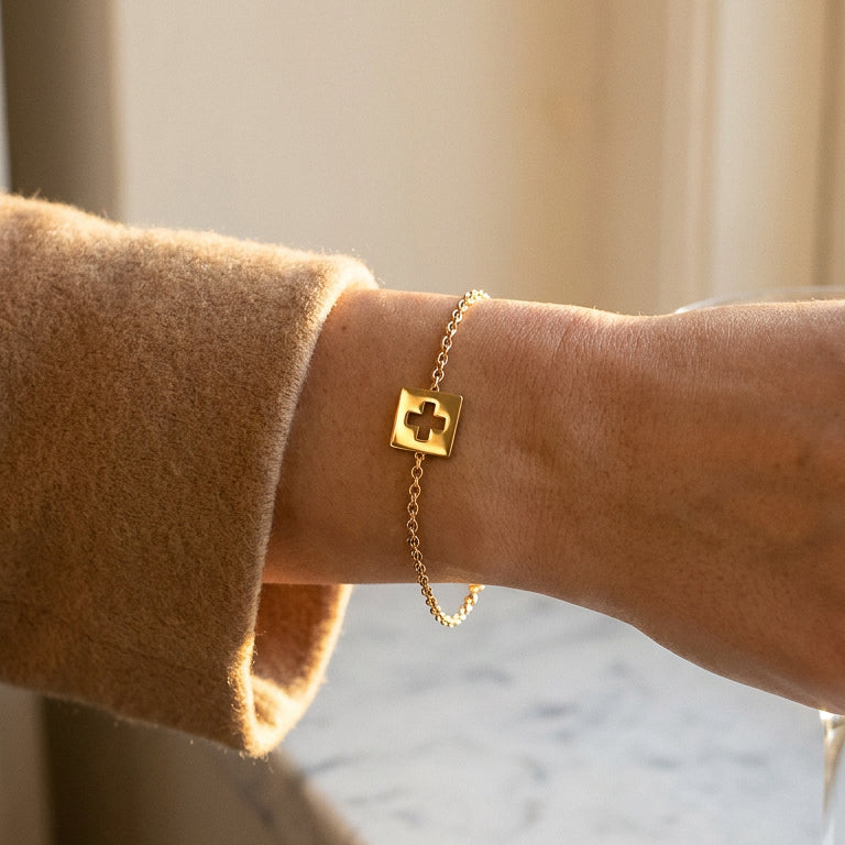 Bracelet chaîne The Flag