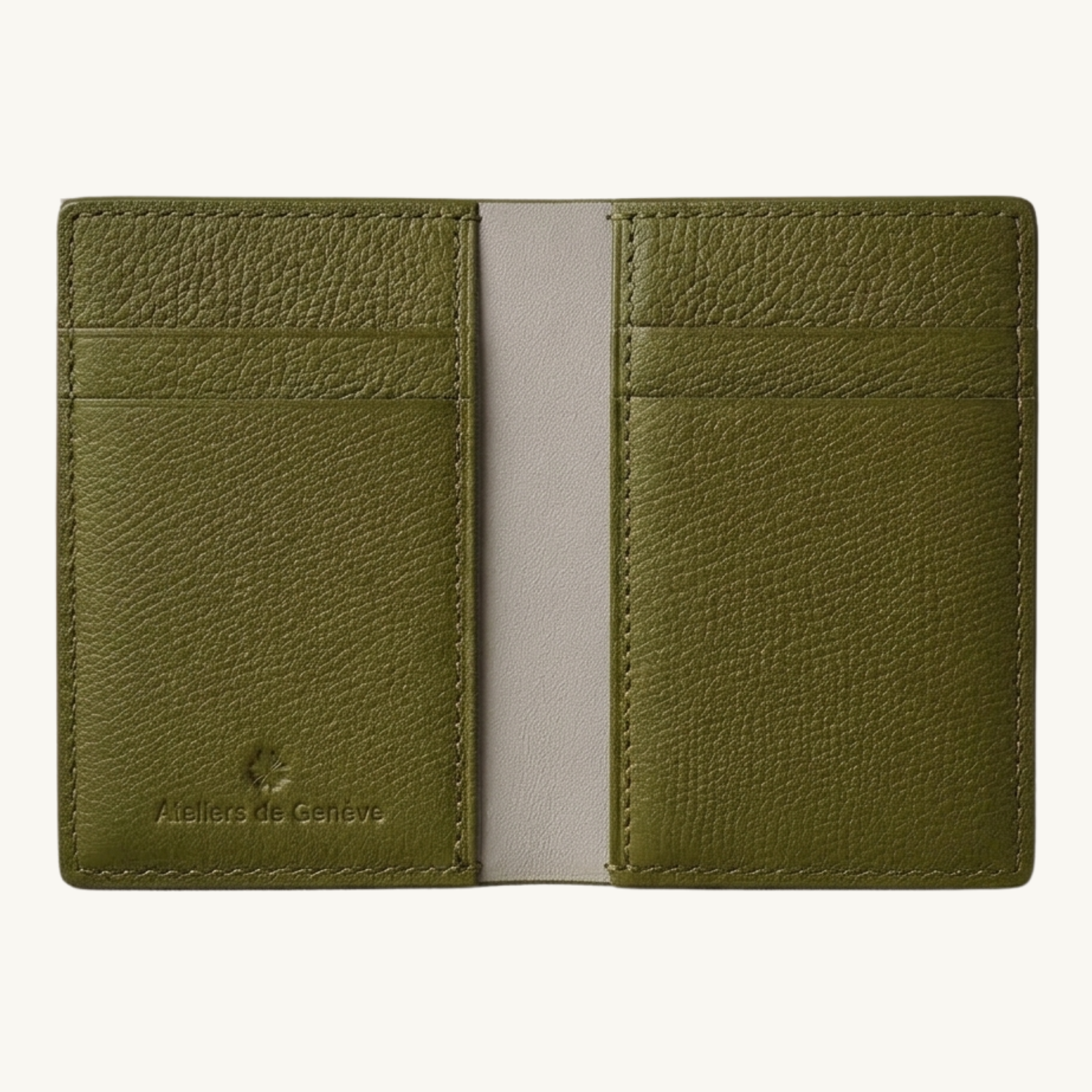 Porte-cartes vert