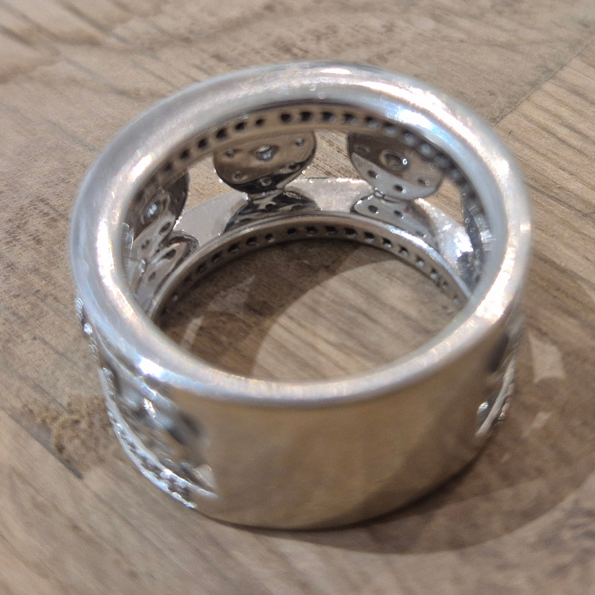Bague Flamme Blanche