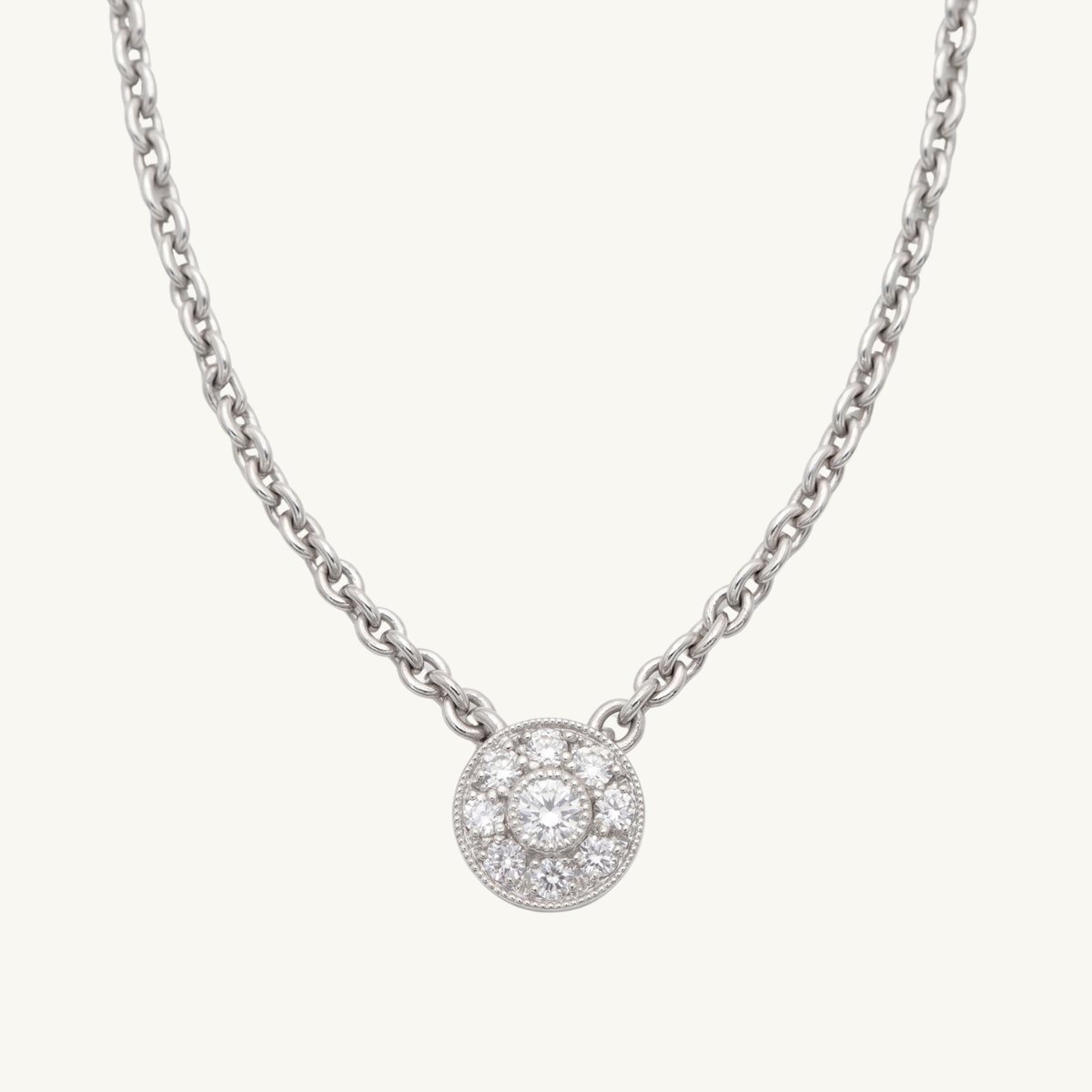 Collier Flamme Blanche