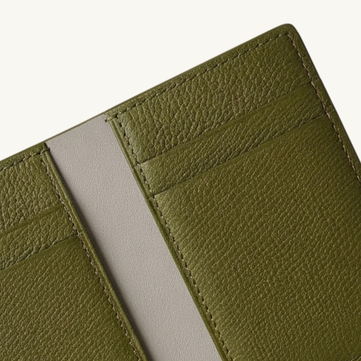 Porte-cartes vert