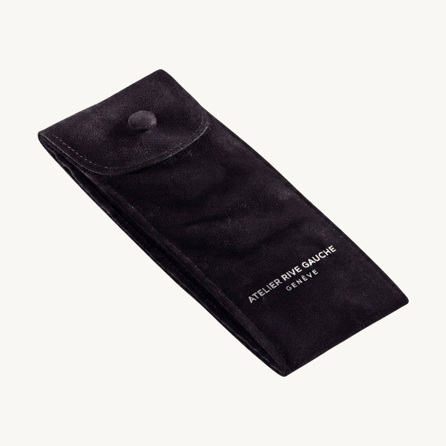 Pochette velours pour montre