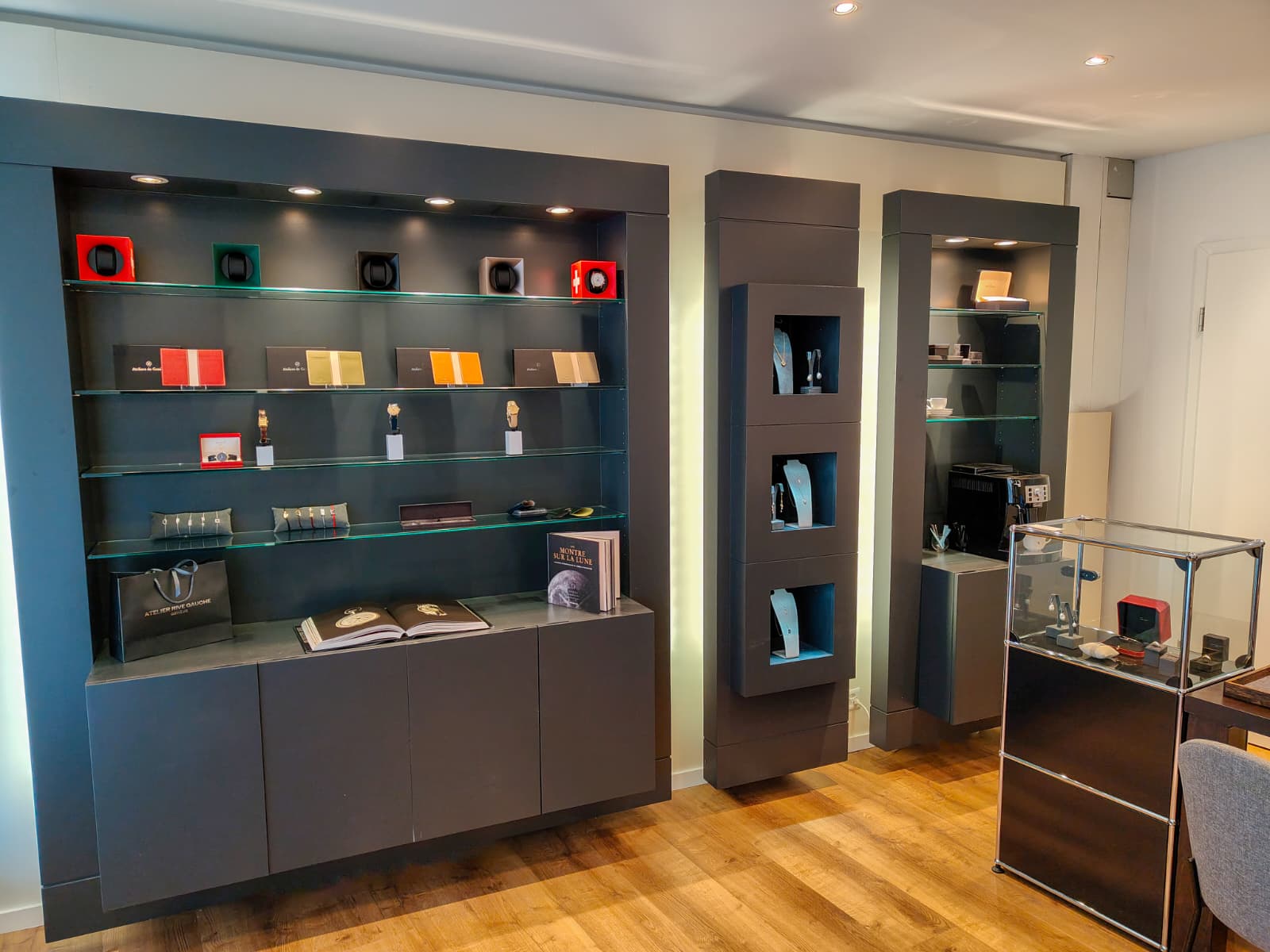 boutique de montres et bijoux atelier rive gauche vésenaz

